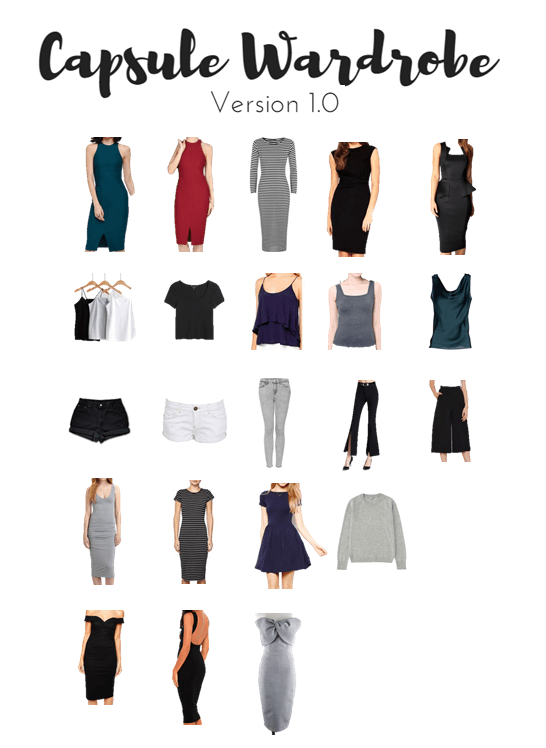 Capsule Wardrobe Version 1.0