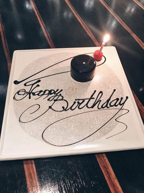 Waku Ghin_Birthday Cake