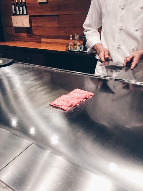 Waku Ghin_Japanese Ohmi Wagyu Roll from Shiga Prefecture with Wasabi and Citrus Soy 1